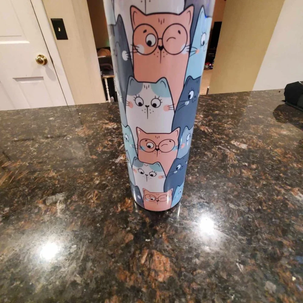 Cat Doodle Tumbler - Picture 3 of 5